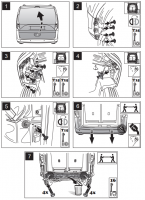 Фаркоп 2103-A Oris на Volkswagen Caddy 2020-, Ford Tourneo Connect 2022- без выреза в бампере. Тип шара: A. Нагрузки: 1300/75 кг, масса фаркопа 19 кг (без электрики в комплекте) от магазина ФаркопРос